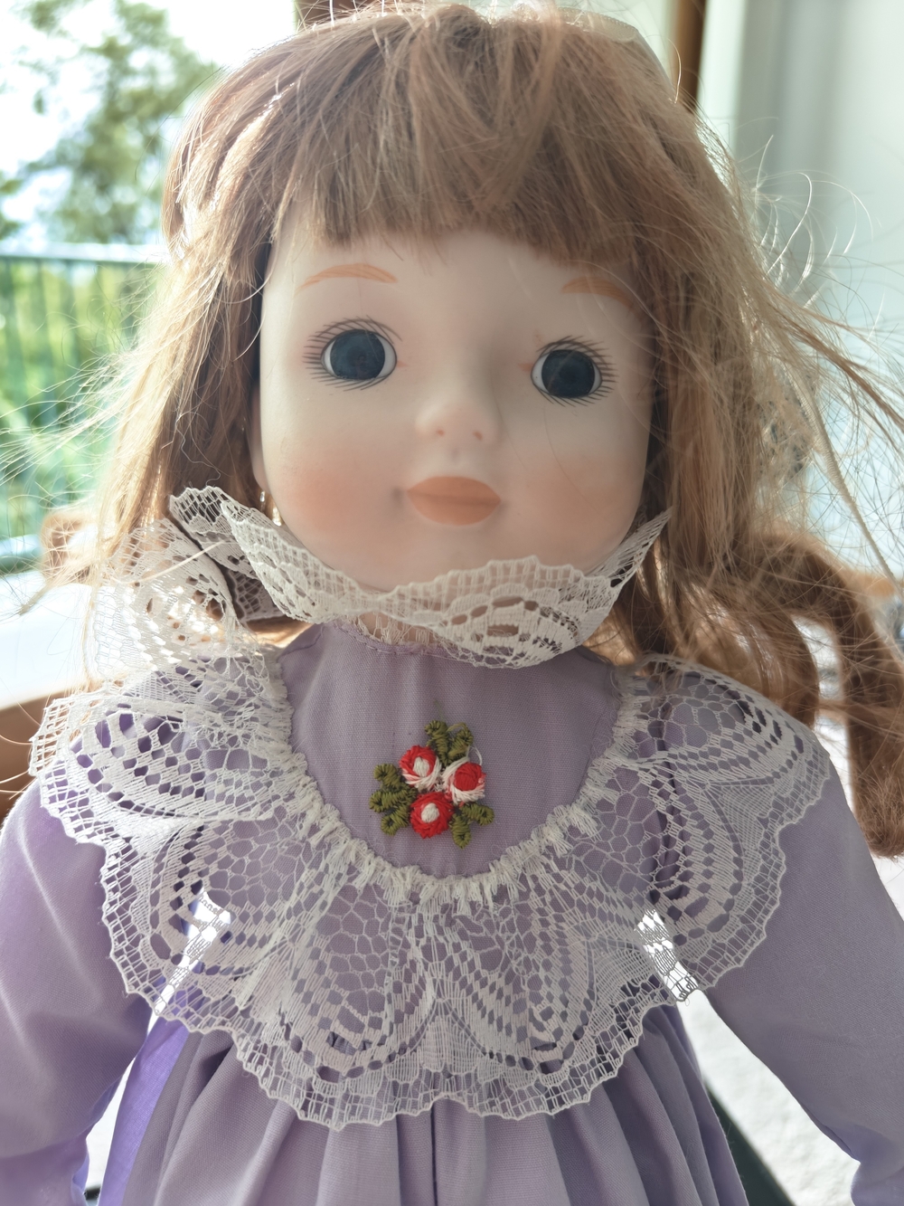 Brinn's Collector Edition Porcelain Musical Doll